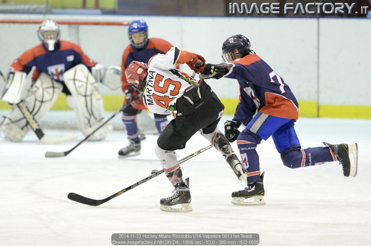 2014-11-22 Hockey Milano Rossoblu U14-Valpellice 0613 Ian Tealdi